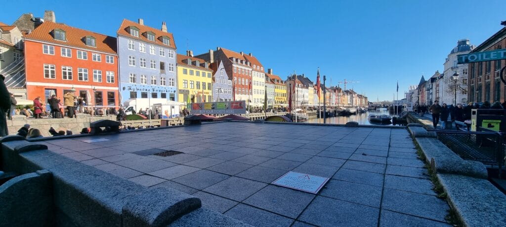 Nyhavn harbour with colourful historic houses during my Copenhagen walking tour