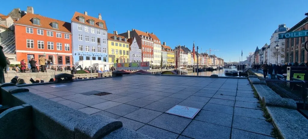 Nyhavn harbour with colourful historic houses during my Copenhagen walking tour